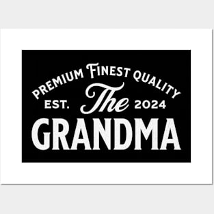 The Grandma est 2024 Posters and Art